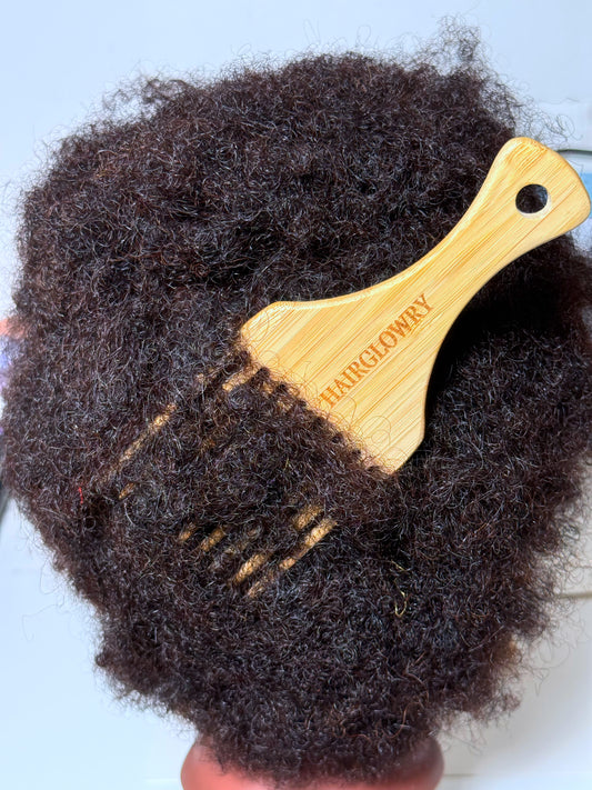 Bamboo Detangling Comb