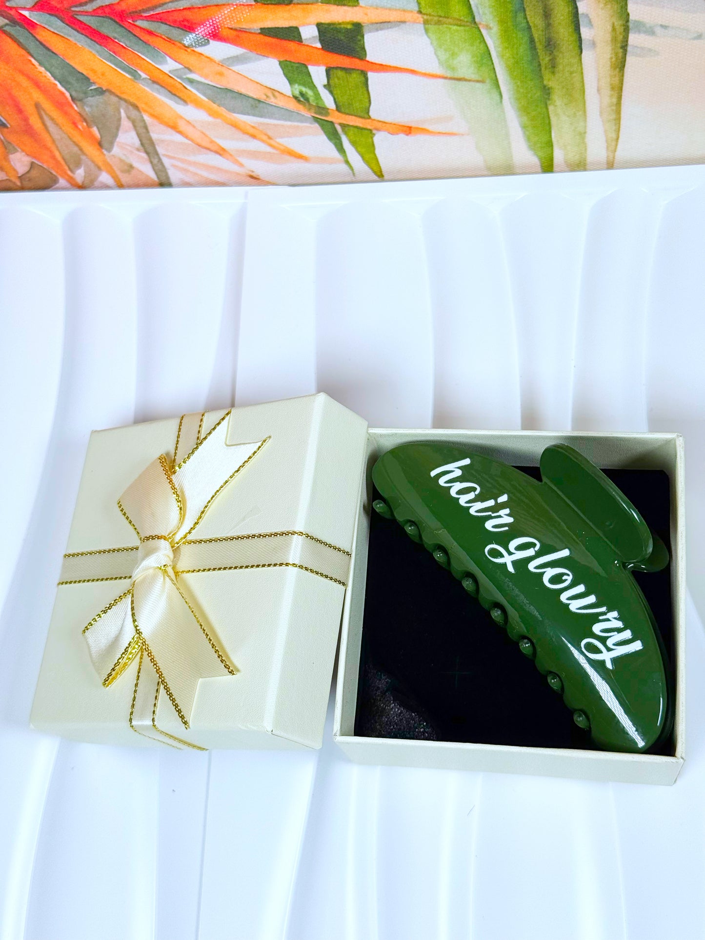 Hair Glowry Premium Hair Claw Clip – Strong Hold for Thick & Natural Hair