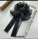 2-Piece Oversized Bow Hair Clip Set – Elegant Ribbon Hair Bows for Women