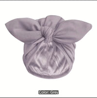 Satin-Lined Hair Bonnet with Bow – Protective Hair Bonnet for Women