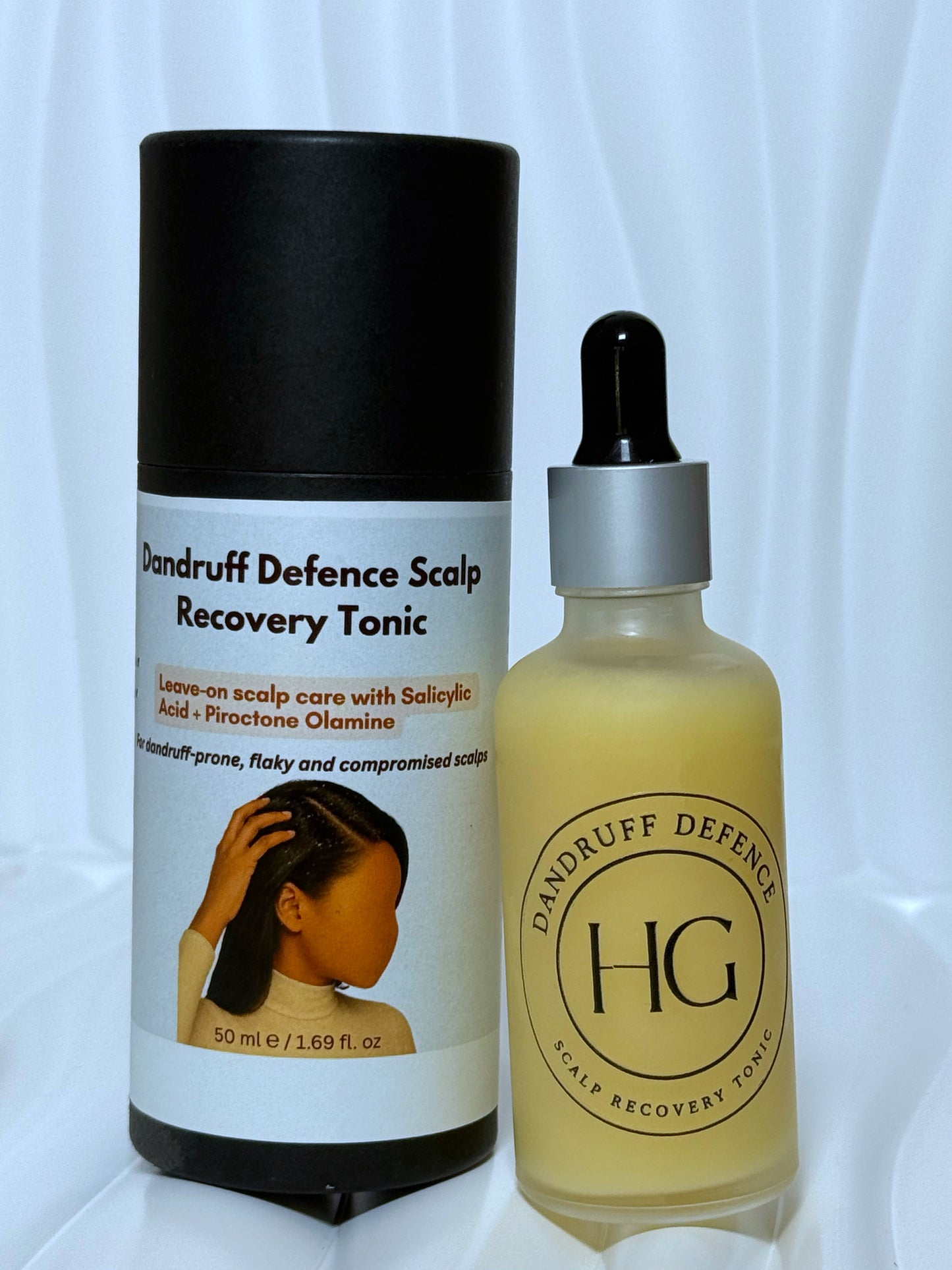 Dandruff Defence Scalp Recovery Tonic – Salicylic Acid + Piroctone Olamine | 50 ml