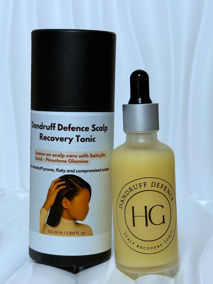 Dandruff Defence Scalp Recovery Tonic – Salicylic Acid + Piroctone Olamine | 50 ml