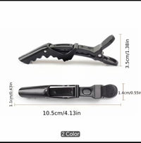 Professional Duckbill Hair Sectioning Clips – Strong Grip Styling Clips for Thick & Curly Hair