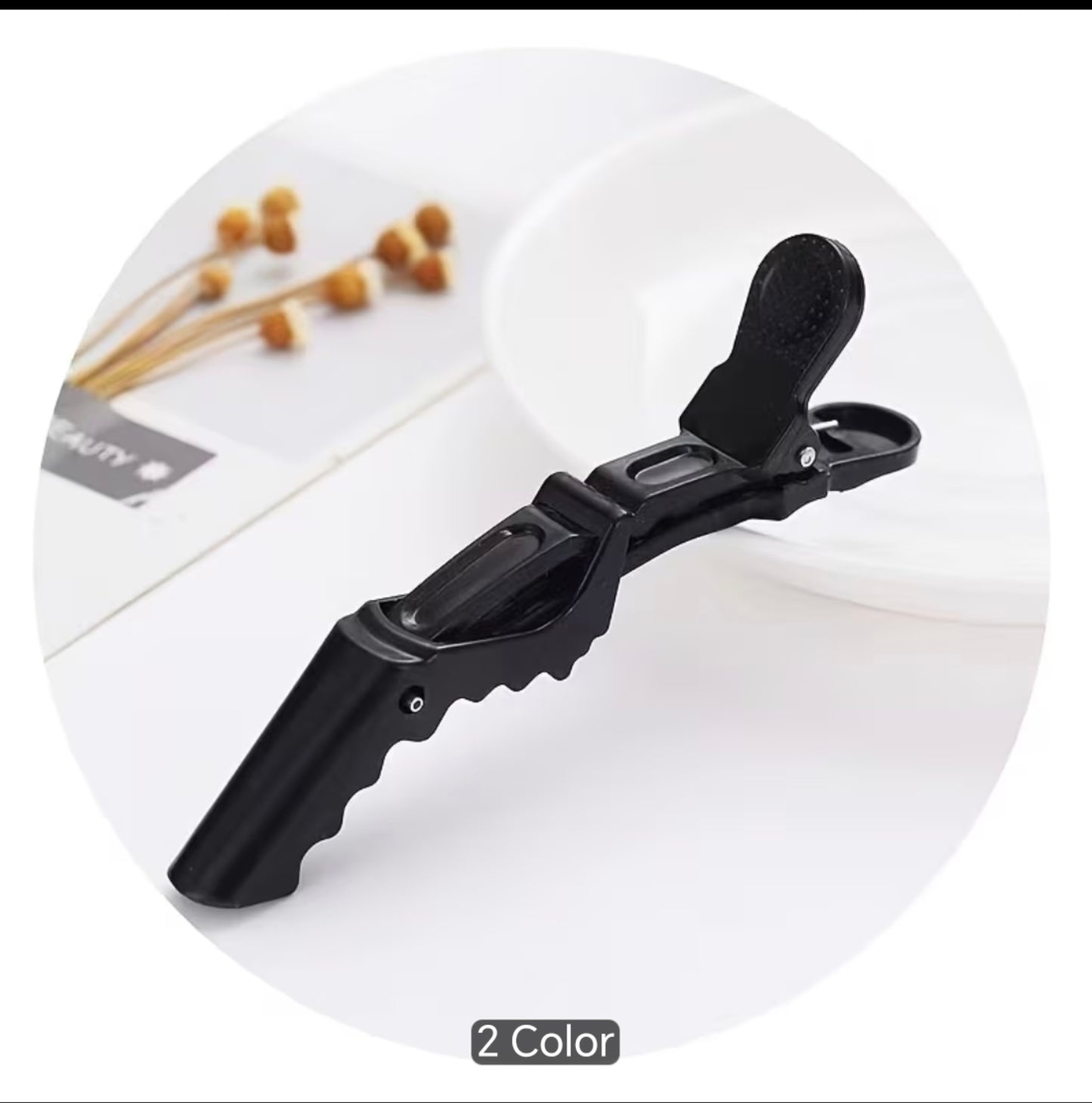 Professional Duckbill Hair Sectioning Clips – Strong Grip Styling Clips for Thick & Curly Hair