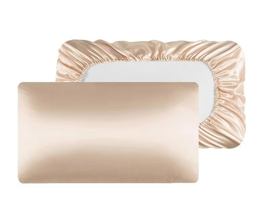 Satin Pillow Case Sleeve | Silky Pillow Cover For Hair & Skin Protection (2pcs)
