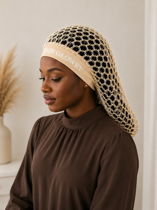 Net | Protective Sleep Hair Bonnet for Straight, Curly & Braided Hair