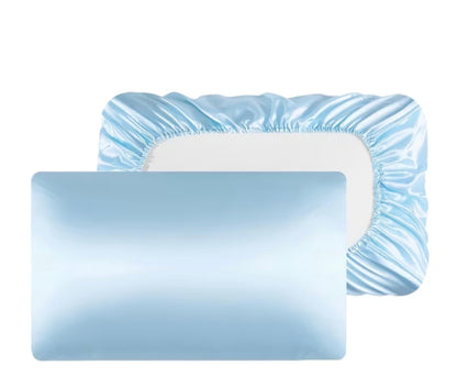 Satin Pillow Case Sleeve | Silky Pillow Cover For Hair & Skin Protection (2pcs)