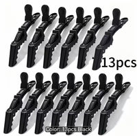 Professional Duckbill Hair Sectioning Clips – Strong Grip Styling Clips for Thick & Curly Hair