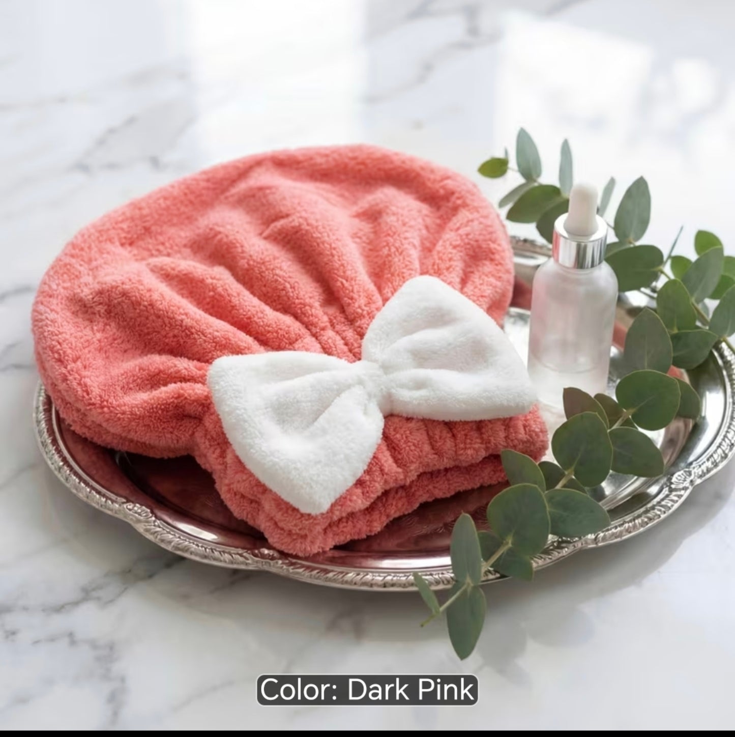 Japanese-Style Hair Drying Cap for Women, Made from Soft Coral Fleece Material, Offers Excellent Water Absorption And Quick Drying. It Easily Wraps Around Long Hair, Eliminating The Risk of Heat Damage from Hair Dryers. Comfortable And to Wear