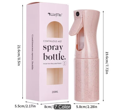 200ml Continuous Mist Spray Bottle for Hair Care