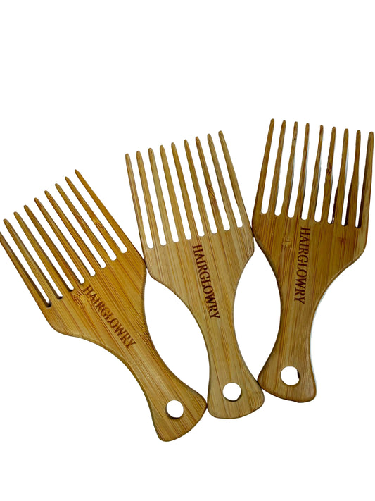 Bamboo Detangling Comb