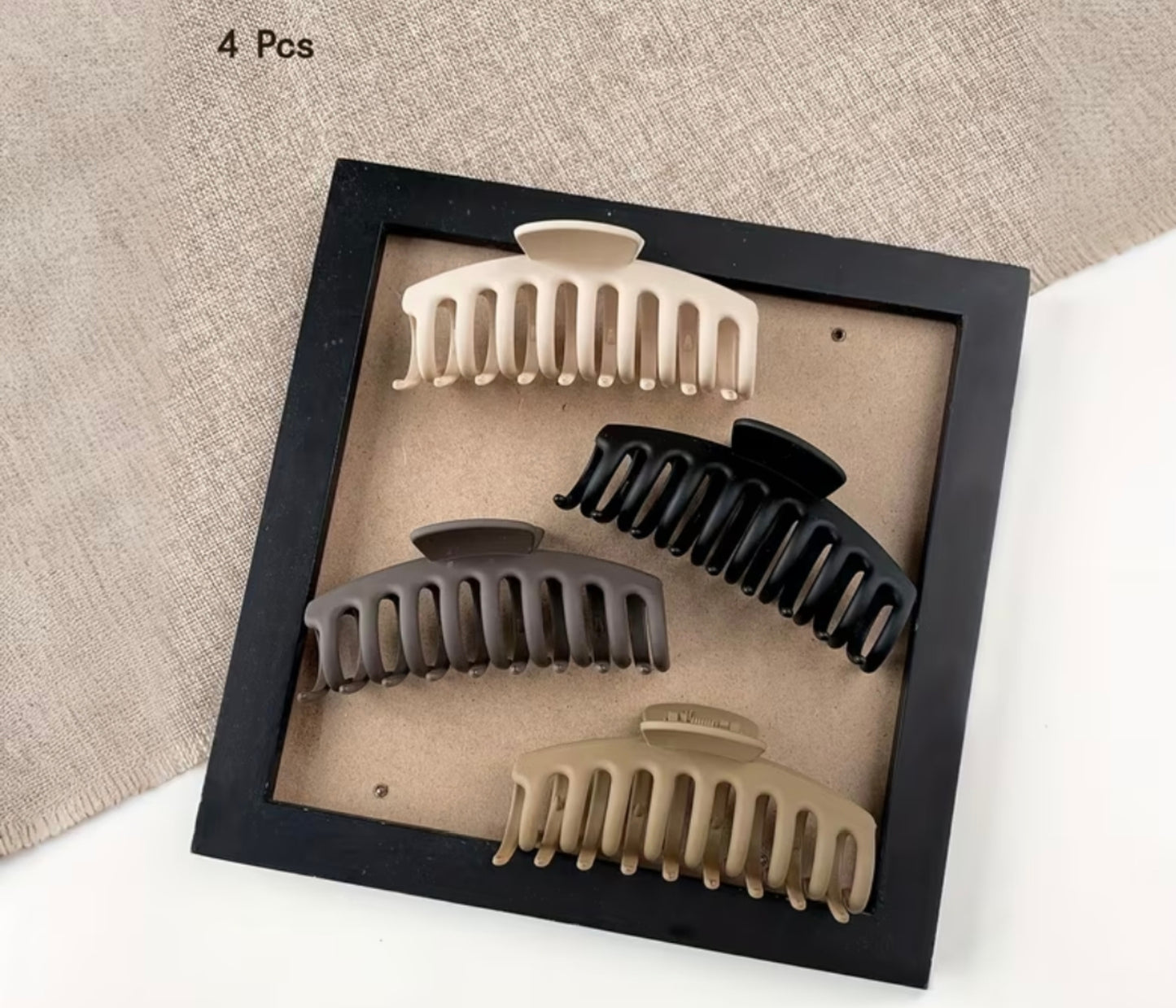 79-Piece Hair Accessories Set – Satin Scrunchies, Hair Ties & Claw Clips