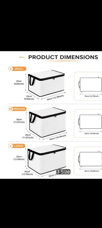Large Hair Accessories Storage Box – Foldable Organiser for Hair Products & Styling Tools