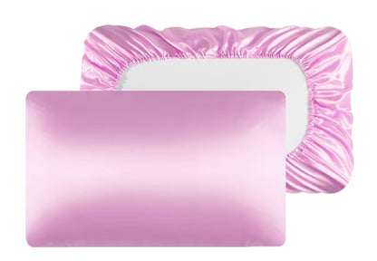 Satin Pillow Case Sleeve | Silky Pillow Cover For Hair & Skin Protection (2pcs)