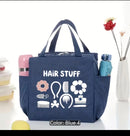 Hair Accessories & Styling Tools Organiser Bag – Portable Hair Stuff Storage Tote