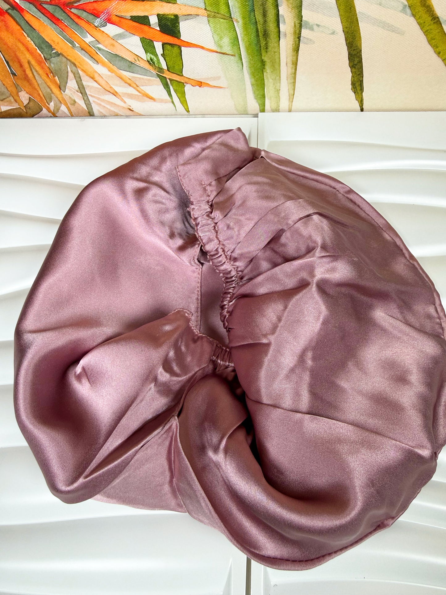Silk Hijab Hair Protection Bonnet | Satin Under Hijab Cap